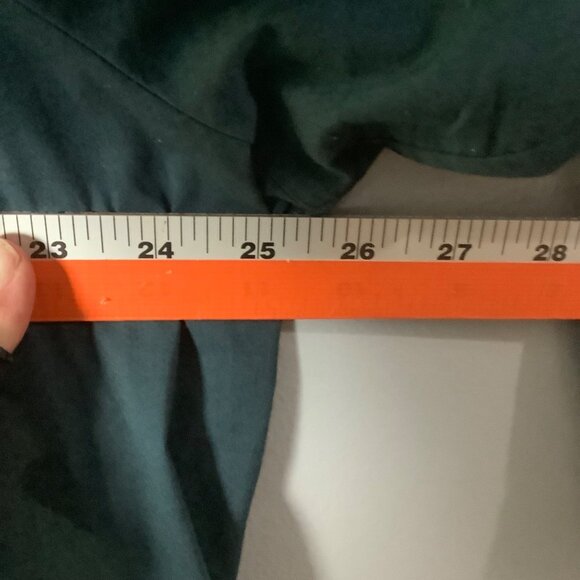 Eloquii By The Limited Womens Plus Size 20 Ruffle Front Blouse 3/4 Sleeve Green - Picture 5 of 9